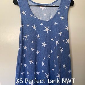 LulaRoe perfect tank 4th of July release